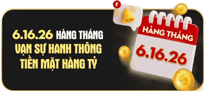 Minh họa khuyến mãi hoàn trả và thưởng nạp hàng ngày với biểu tượng tiền xu và hoàn trả