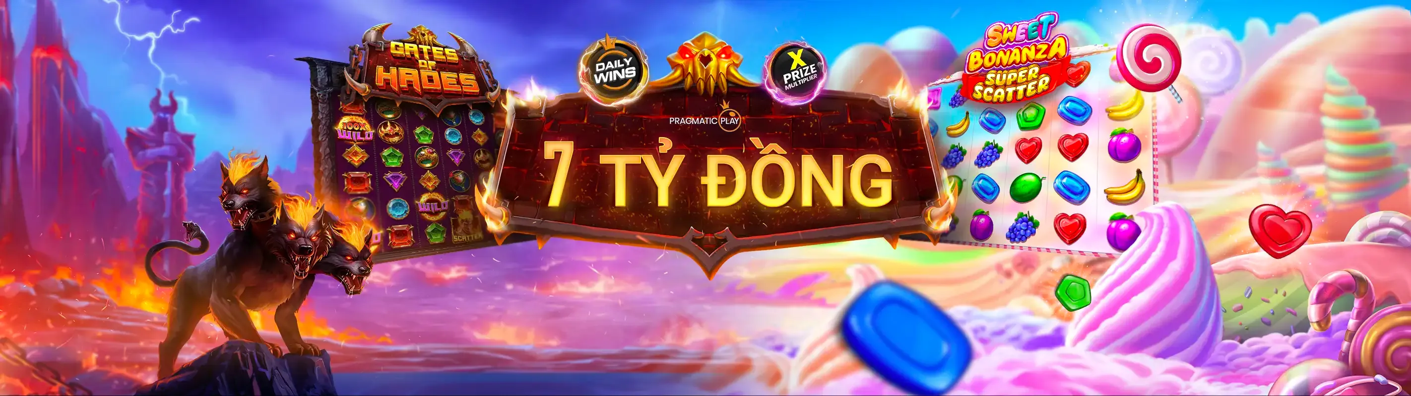 Hình ảnh chính BTY522 Nổ Hũ 2026 với biểu tượng jackpot lớn và hiệu ứng ánh sáng vàng xanh
